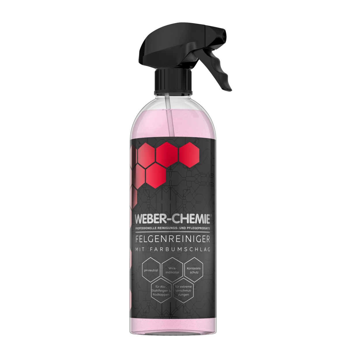 Weber-Chemie - Felgenreiniger mit Farbumschlag 750ml