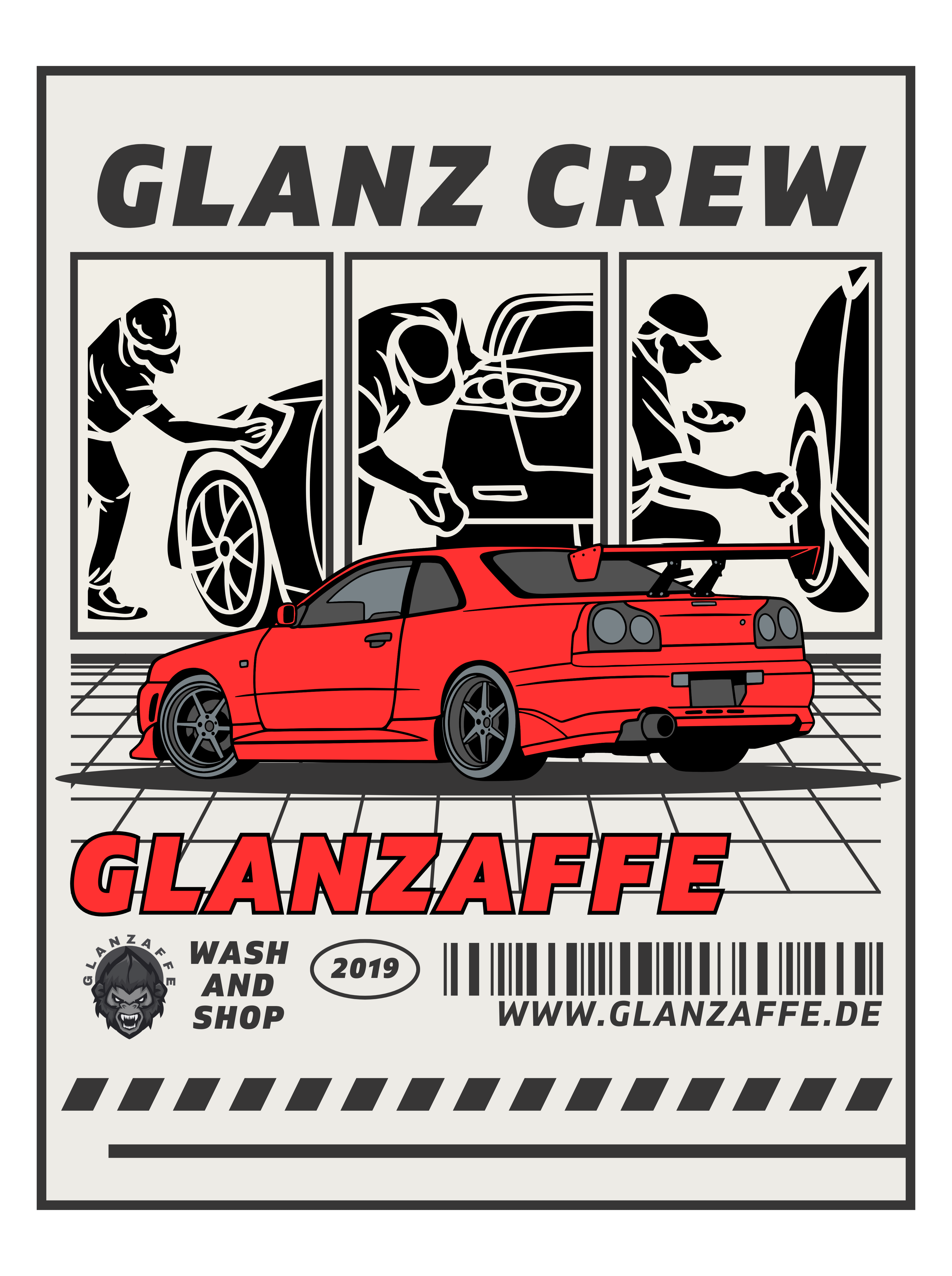 Duftbaum Glanzaffe GlanzCrew