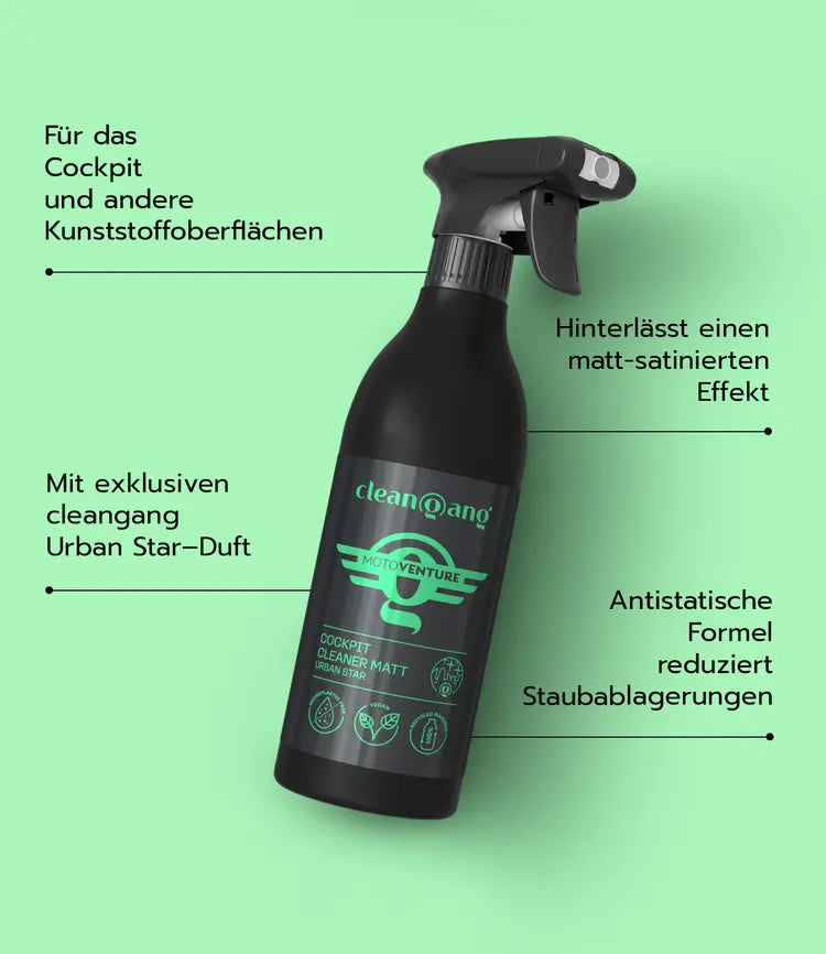 Cockpit-Reiniger Urban Star, matt, cleangang